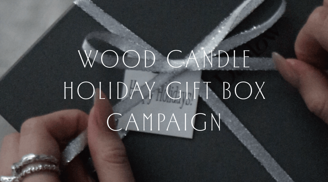 フレグランスウッドキャンドルご注文のお客様全員ギフトBOXでお届けキャンペーン