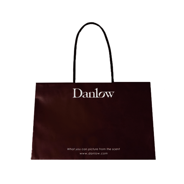 紙ショッパー 〔BROWN〕L