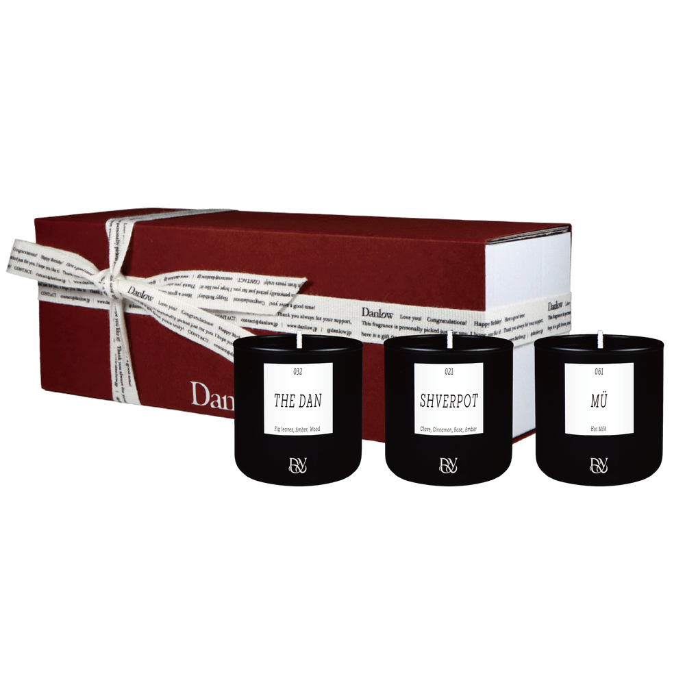 ダンロウ ホリデー限定ミニキャンドルセット
