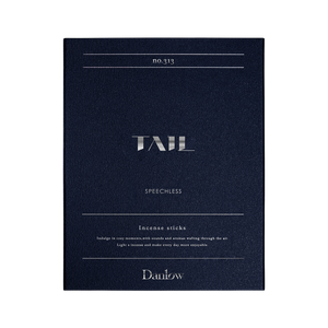 ※数量限定再販【TAIL×Danlow】 インセンススティック  -SPEECHLESS(スピーチレス)- Danlowお香立て＆TAILライター付きセットBOX