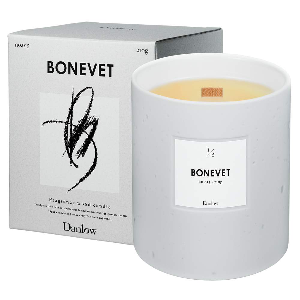フレグランスウッドキャンドル  - BONEVET(ボネベット) -