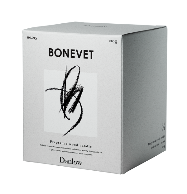 フレグランスウッドキャンドル  - BONEVET(ボネベット) -