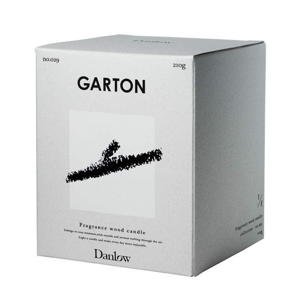 フレグランスウッドキャンドル  - GARTON(ガートン) -