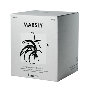 フレグランスウッドキャンドル  - MARSLY(マーズリー) -