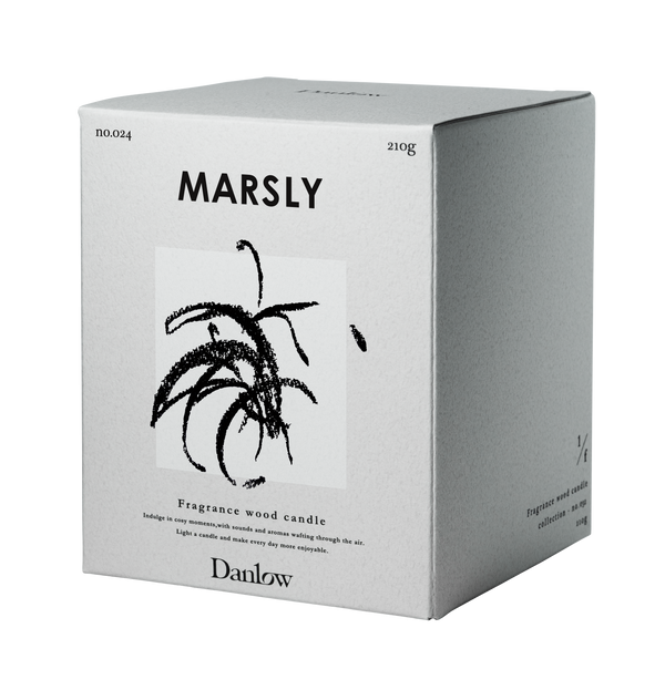 フレグランスウッドキャンドル  - MARSLY(マーズリー) -