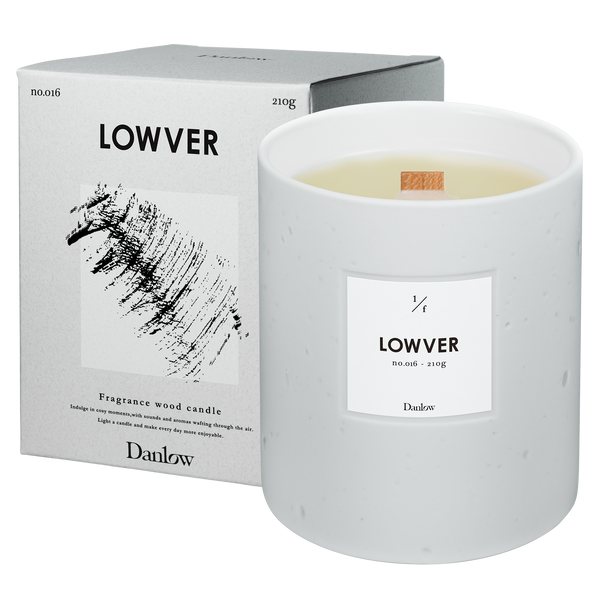 フレグランスウッドキャンドル - LOWVER(ローヴァー) -