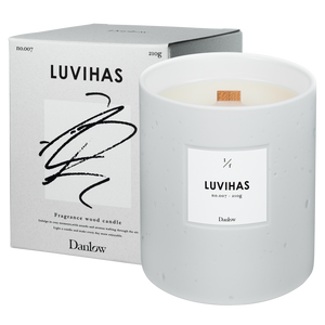 フレグランスウッドキャンドル  - LUVIHAS(ルヴィハス) -